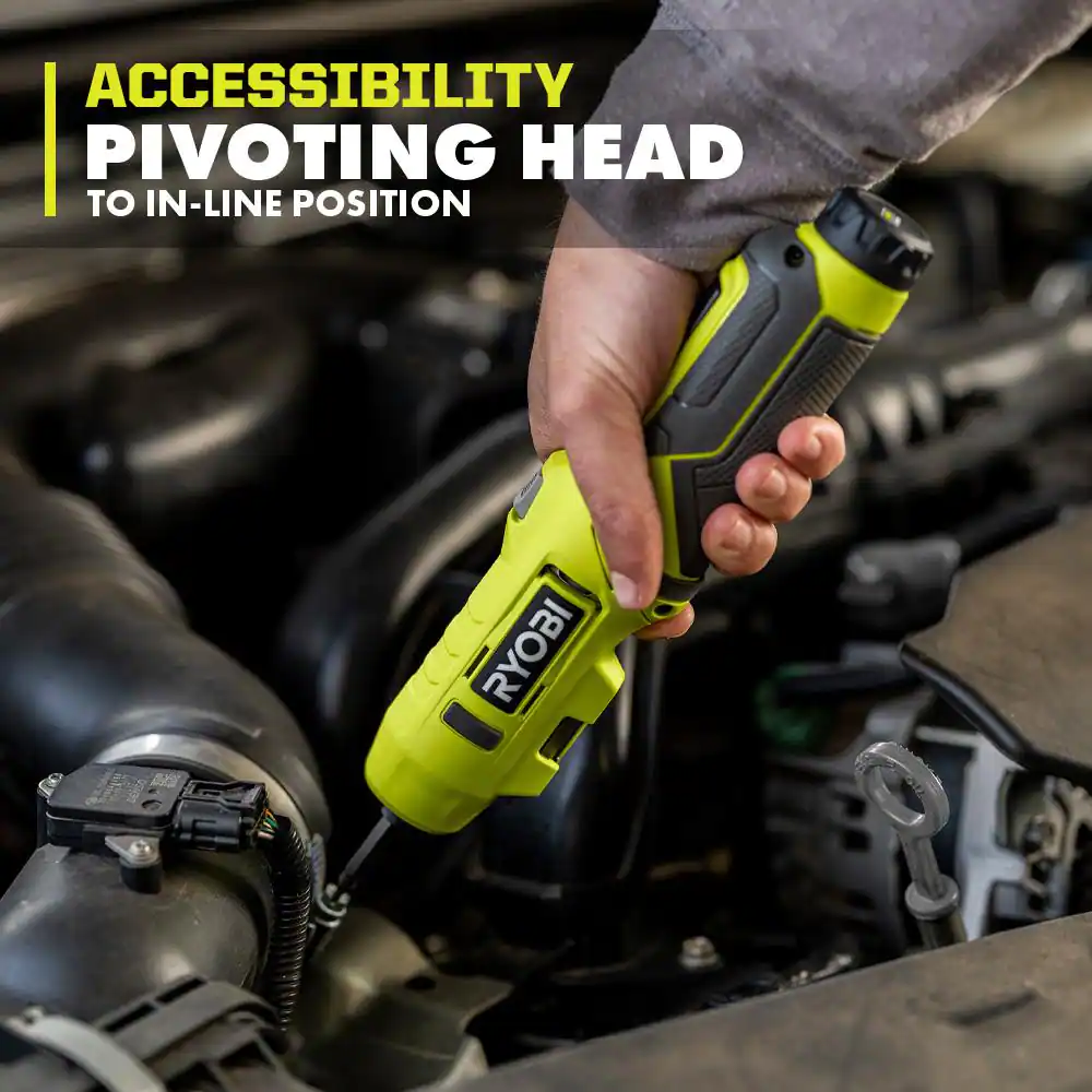 NEW Portable USB Ryobi Lithium-Ion Dual LED Screwdriver Kit