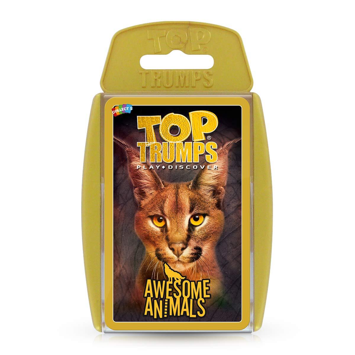 Top Trumps Fantastico gioco di carte con animali classici, scopri quanto è carin