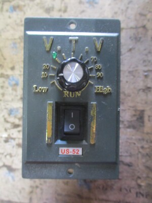 VTV US-52 AC Speed Control Drive V.T.V US-52 Speed Control Drive US-52 *Tested*