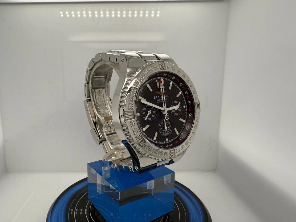 Breitling Hercules Model # A39362 Automatic Chronograph Stainless Steel 45mm - Image 4 of 4