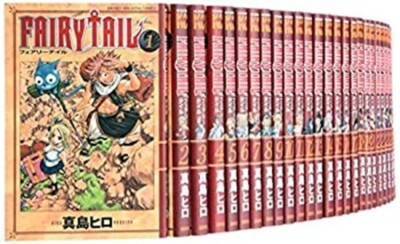 Fairy Tail Vol.1-63 complete set Japanese language Manga Comics