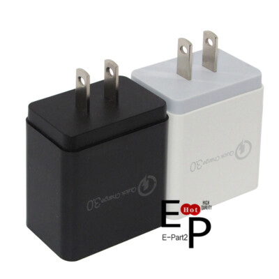 Quick Charge  QC 3.0 Fast Multi-Port USB Wall Charger Adapter US Plug 30W
