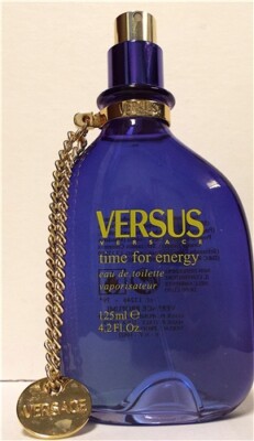 Versace Versus Time For Energy Fragrance Eau De Toilette Spray 4.2