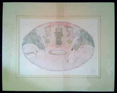 Willebeek le Mair, Henriette NURSERY RHYME ORIGINAL PRINT: THERE WAS A LITTLE MA