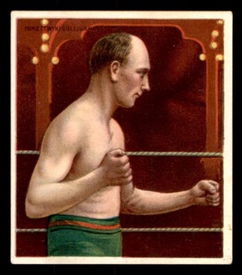 1910 T218 Champions Boxing #137 Mike Sullivan (Boxer) VG/EX *e1