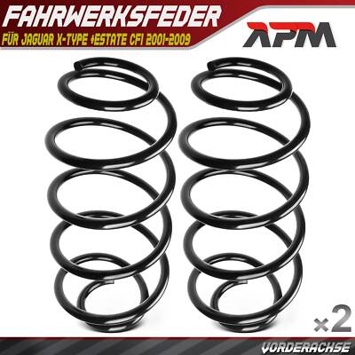2x Federn Fahrwerksfeder Vorderachse für Jaguar X-Type +Estate CF1 2001-2009