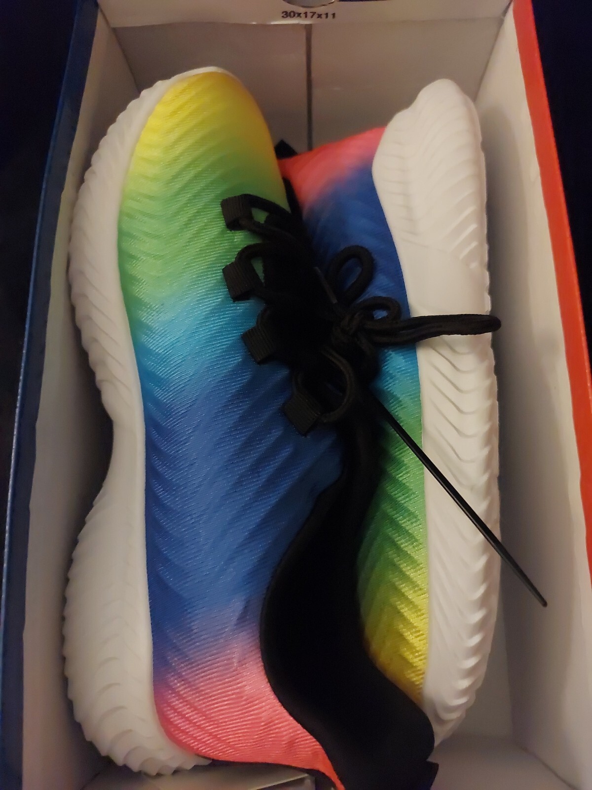 PONY SNEAKERS DONNA ARCOBALENO LAVA OMBRE CON SCATOLA MISURA 7 5