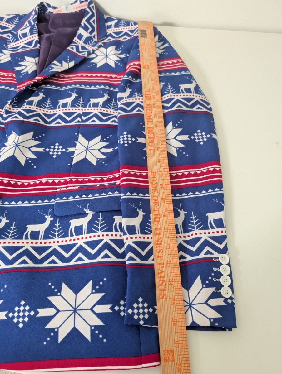 Suitmeister Trajes De Navidad Para Hombres En Diferentes Estampados, image size:903x1200