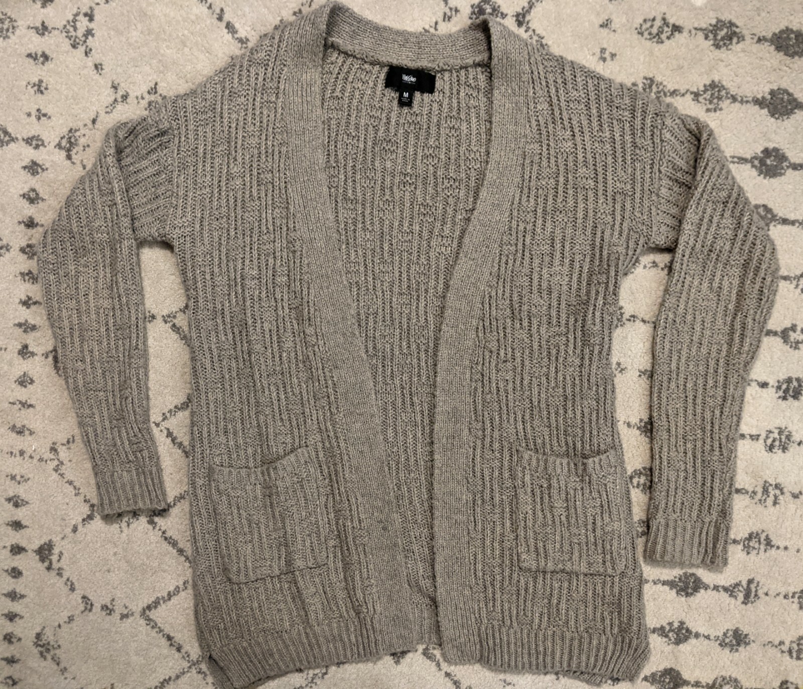 Target Mossimo Grandpa Style Cardigan 