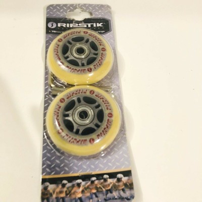 RazorX Ripstik Caster Board 76mm Yellow Wheels ABEC-5 Bearings NEW SEALED READ