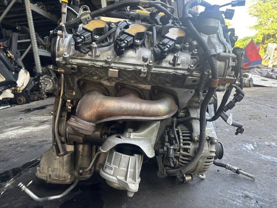 MOTOR BLOQUE MOTOR MERCEDES BENZ C350 E350 CLK350 SLK350 OEM 06-11 TRACCIÓN TRASERA 3,5 L V6 Foto 4 de 4