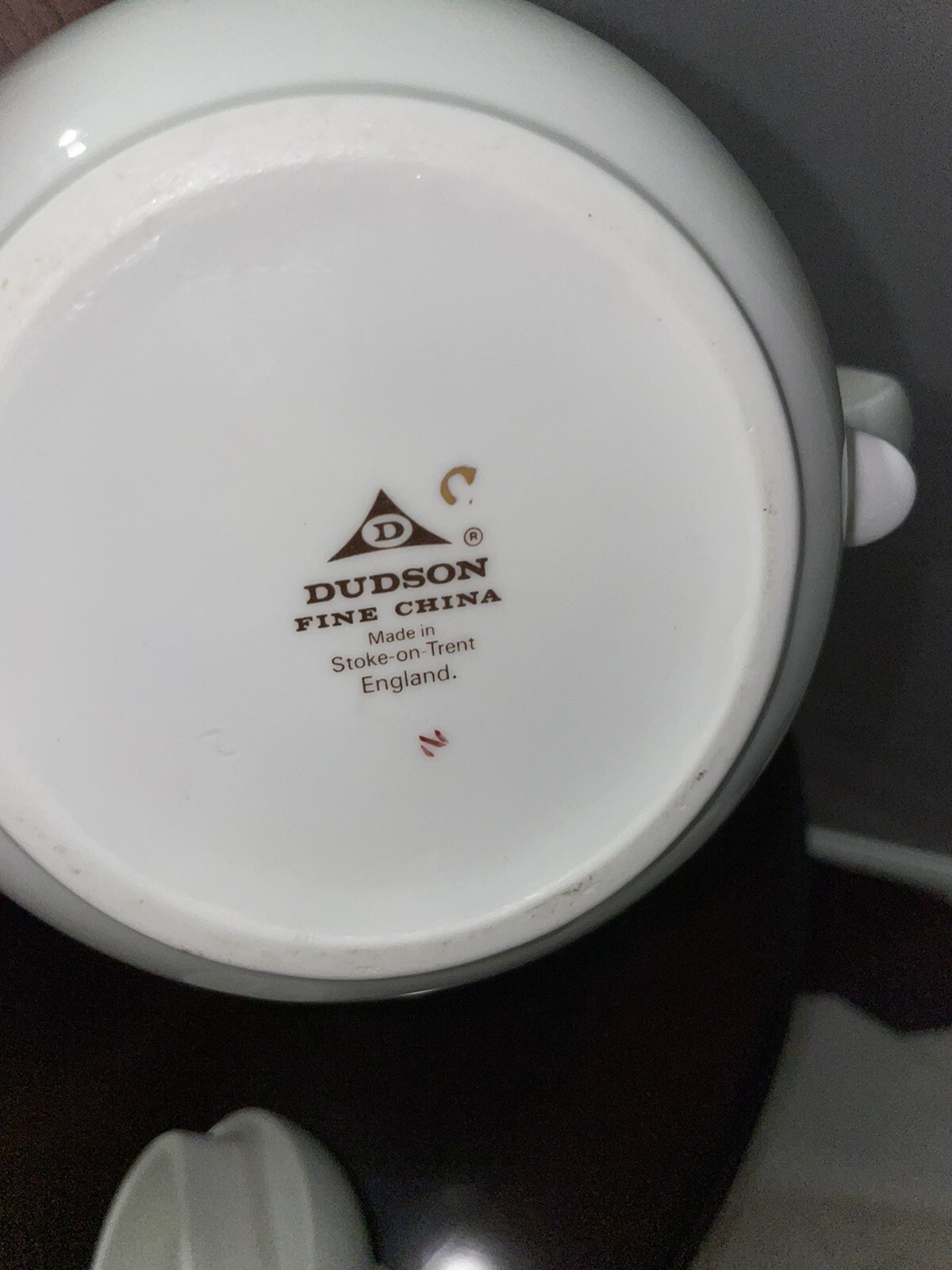 DUDSON STOKEon TRENT ENGLAND FINE CHINA TEAPOT WHITE VINTAGE NEW eBay