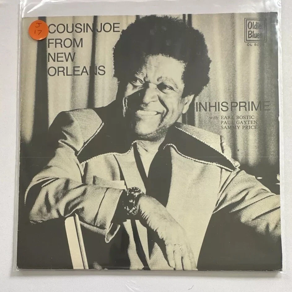 LP - Cousin Joe – Cousin Joe From New Orleans In His Prime Blues Lp Vinyl EX/VG+ - Image 2 of 4