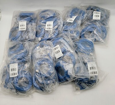 Lot of 80 MONOPRICE Cat 26AWG shidlded S/FTP Ehternet Network 7ft 13660