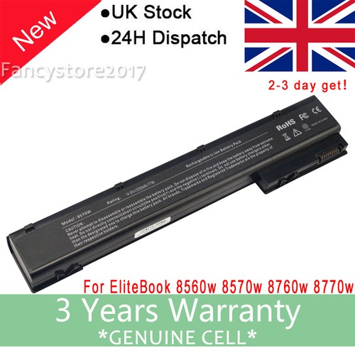 Batteria Per HP EliteBook 8560w 8570w - Ricambio 65Wh, VH08 VH08XL