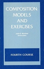 Composition Models and Exercises Fourth Course Harcourt 1982 0153109580 Good
