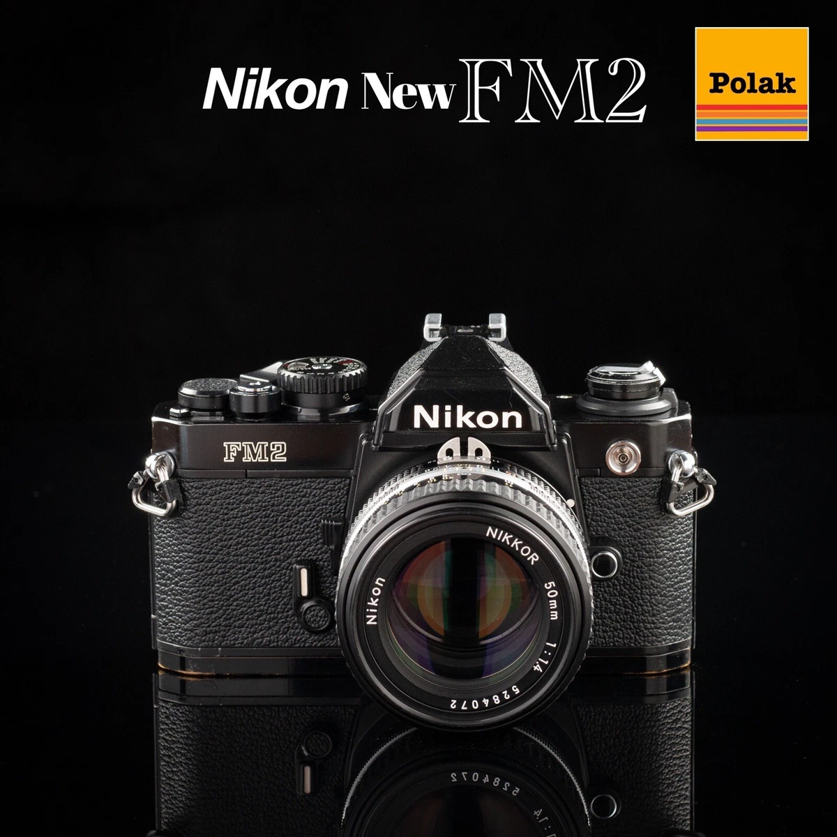 (Maintained) Nikon New FM2 FM2N & Ai NIKKOR 50mm F1.4s from JAPAN
