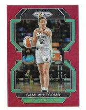 2022 PANINI PRIZM WNBA SAMI WHITCOMB RED PRIZM PARALLEL #48/199 (STORM)