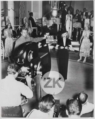 STAGE DOOR Ginger ROGERS La Cava Camera Behind the Scenes RKO Photo 1937