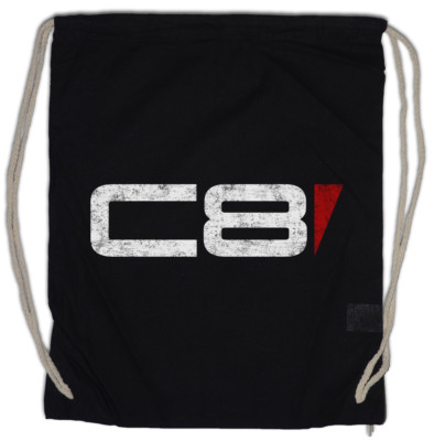 C8 LOGO Turnbeutel Jack Mass Normandy Sign Sheppard Effect