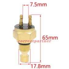 Radiator Fan Switch Thermostat Sensor Fits 84-1987 GL1200 GOLDWING GL1100 GL1000