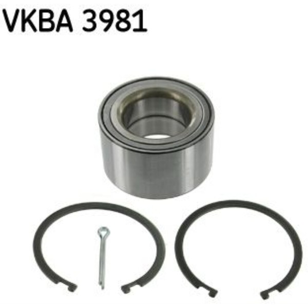 1X SKF Radlager Satz Radlagersatz Vorne Passend FüR Nissan X-Trail T30-image