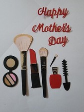 Lady's Beauty Makeup Salon Combo cardstock die cuts