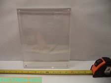 8" W X 10" L X 7/8" THK Acrylic-Magnetic-Picture-Frame Crystal Clear