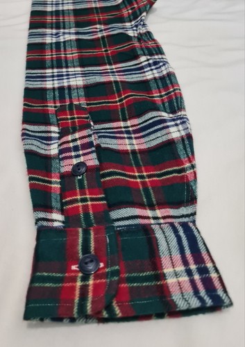 Polo Ralph Lauren Plaid Classic Fit Flannel Longsleeve Shirt Size Small uk 38 - Picture 8 of 9