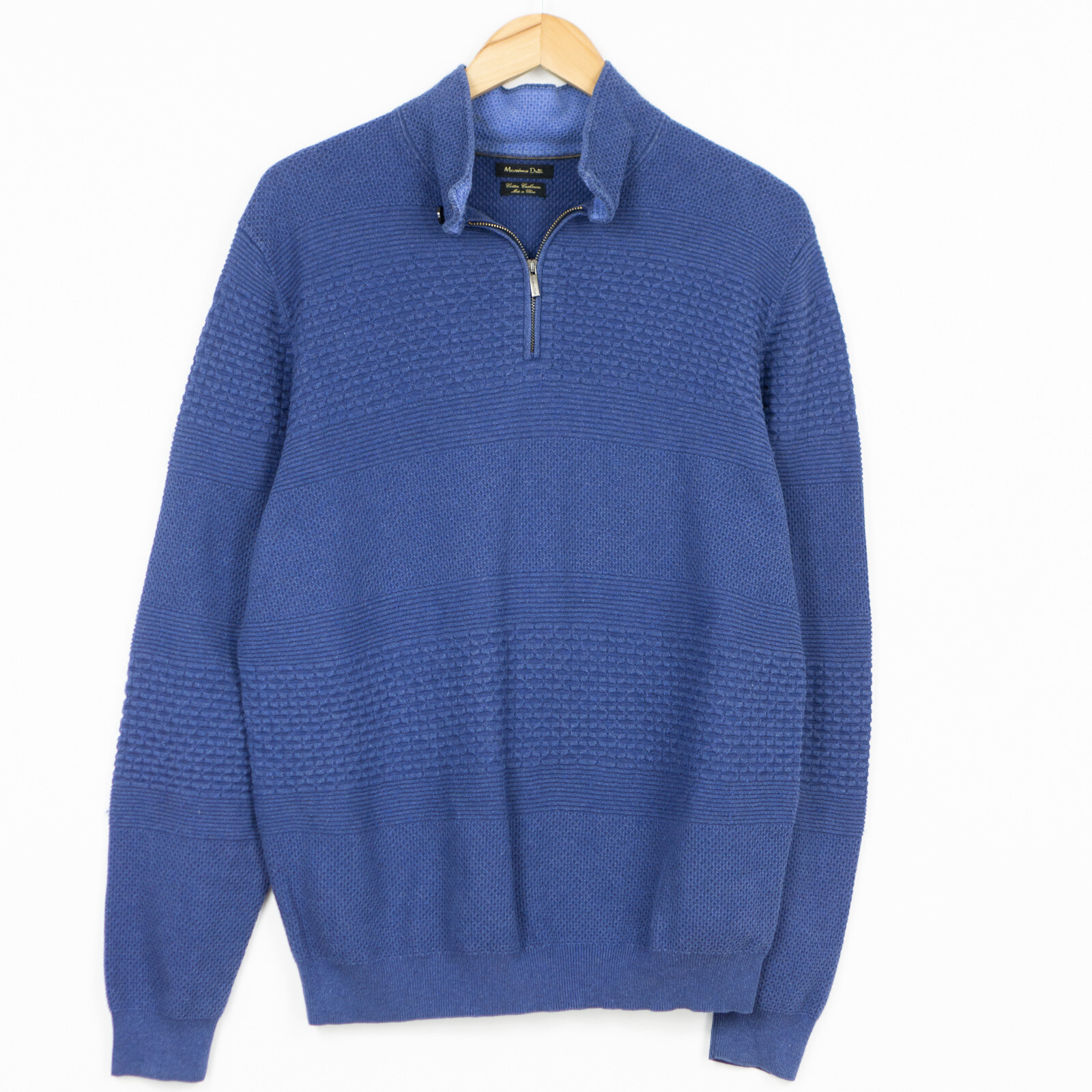 Massimo Dutti Zip Neck Jumper Sweater 