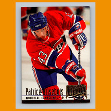 Patrice Brisebois #106 1994 Fleer Ultra Montreal Canadiens Hockey Card NHL NM