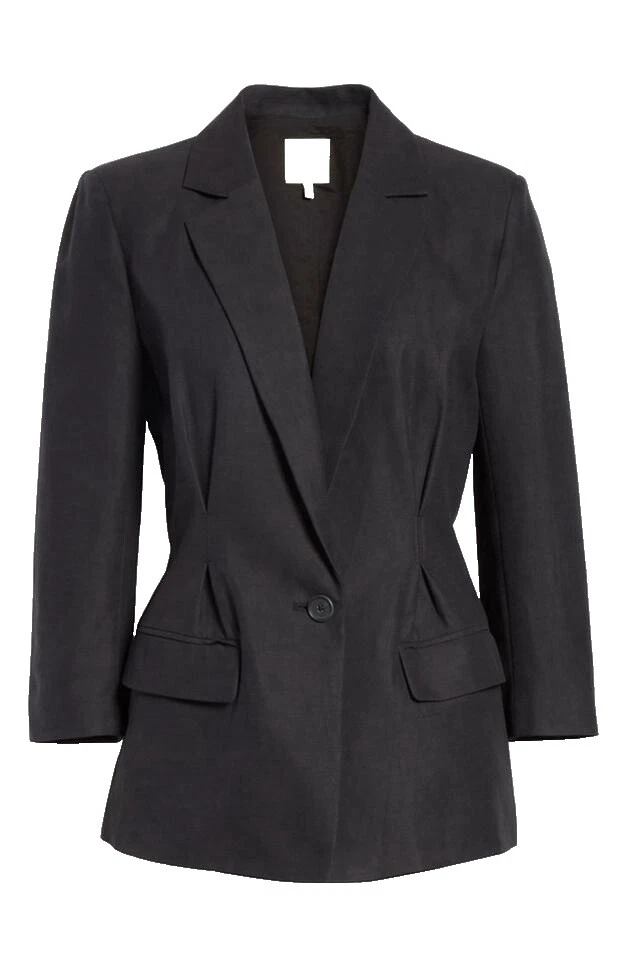 JOIE Preto Casacos, jaquetas e Coletes para mulheres