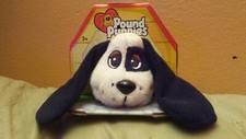 MINI POUND PUPPY- 2004 MATTEL- BLACK/ WHITE HOUND DOG PUPPY   RARE  