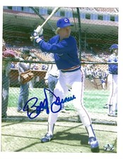 BOB DERNIER Autographed Signed 8x10 CUBS PHOTO SIDSGRAPHS