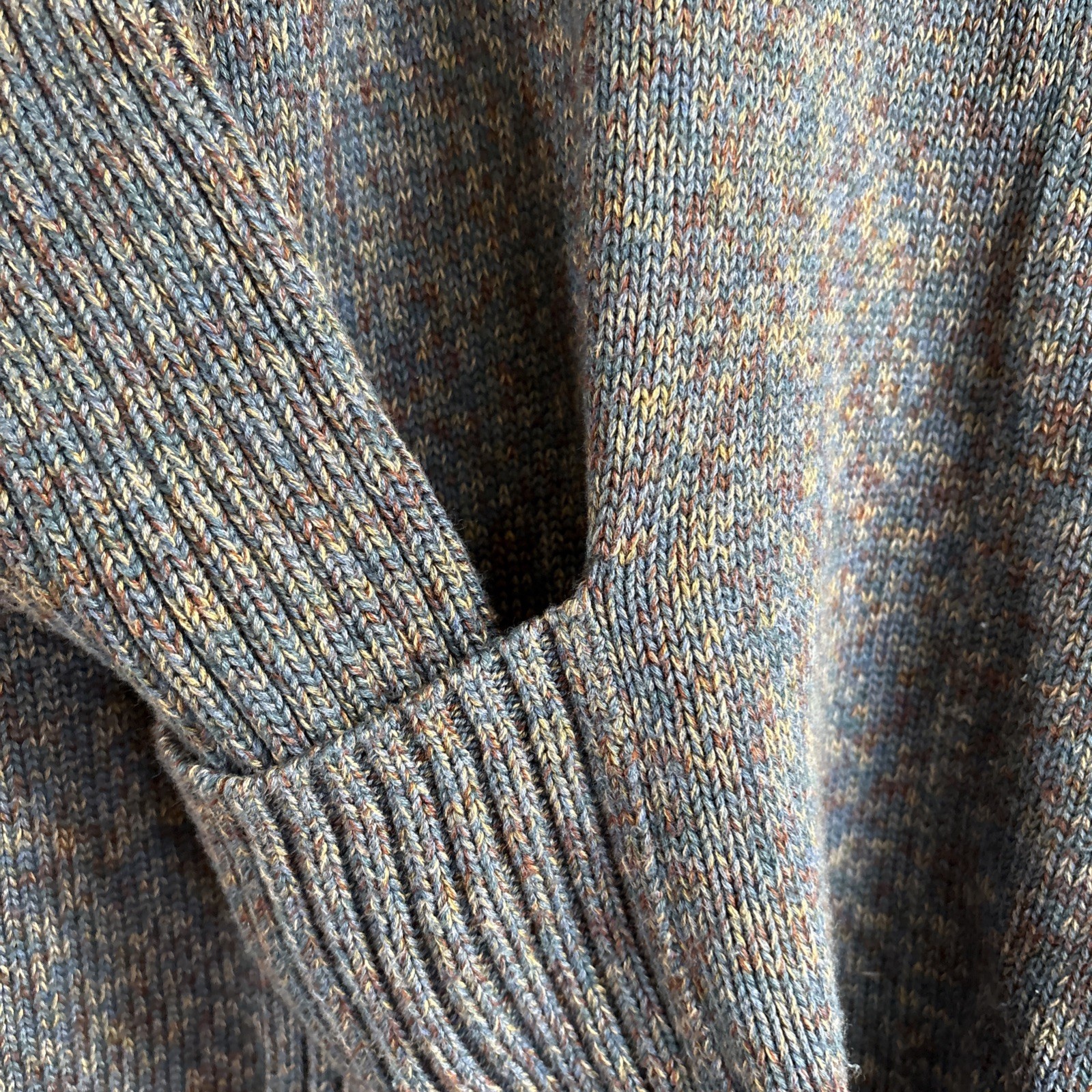 Peruvian Connection pullover 100% cotton cardigan… - image 2