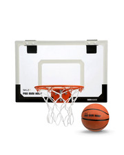 SKLZ Pro Mini Basketball Hoop - 18"x12" Shatterproof Backboard, Breakaway Rim