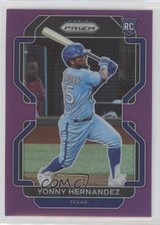 2022 Panini Prizm Purple Prizm Yonny Hernandez #21 00gy