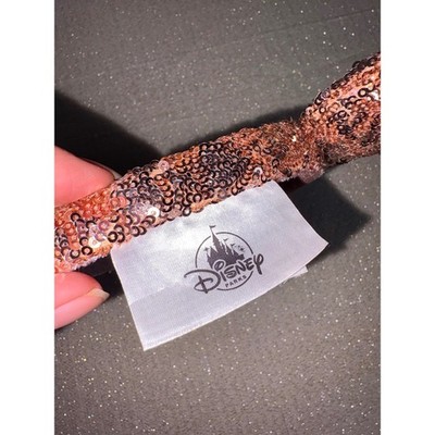 Disney Minnie Mouse Headband 1 size Rose Gold Exclusive Club  display picture 3