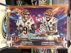 2025 Topps Chrome Cosmic Joe Burrow Ja'Marr Chase Star Clusters Orange /25 GL