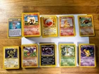 Vintage Pokemon WOTC 271 Card Lot Base Set Fossil Jungle Team Rocket 1st Edition