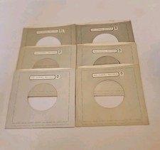 45 RPM 7" RECORD SLEEVES CO. SLEEVE 6 PACK SEE PHOTO ABC/Dunhill Records SLV396
