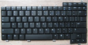 HP6 Einzelne Tastatur Taste HP Business Notebook NX9040 Pavilion ZE5400 ZE4000