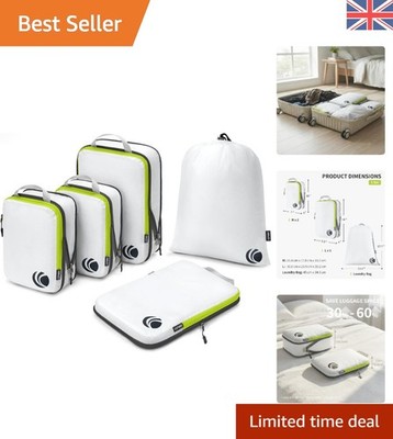 Robuste Kompressions-Packwürfel (5er Set) - leichte Organizer für Reisen