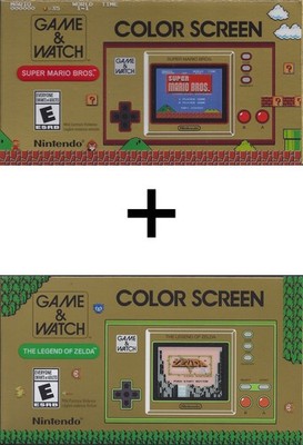 Nintendo Game & Watch - Super Mario Bros + Legend of Zelda