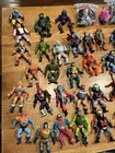 Vintage Mattel 1980s Masters Of The Universe Action Figure Lot W/ Accessories