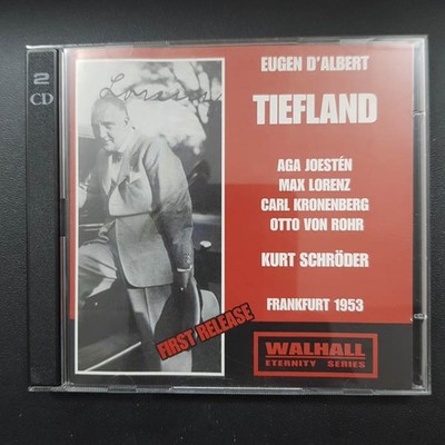 KURT SCHRÖDER eugen d'albert - tiefland NM/EX (2CD, Klassik, Walhall)