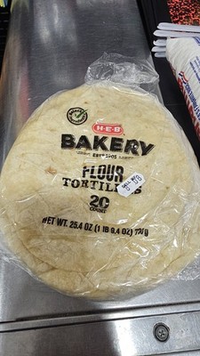 HEB Flour Tortillas