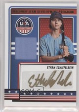 2023 Panini USA Baseball Stars & Stripes Materials Ethan Schiefelbein Auto 03hd