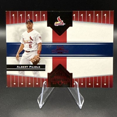 2005 Donruss Champions - Albert Pujols #2 Red Impressions /250 COLOR MATCH  