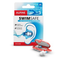 Alpine SwimSafe Adult Ear Plugs for Swimming - 1 count (Pack of 1), Blue 